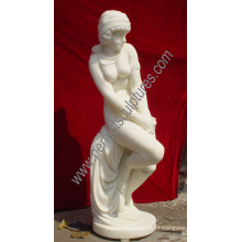 Esculpido mármore estátua escultura de pedra escultura para decoração de jardim (sy-x1059)